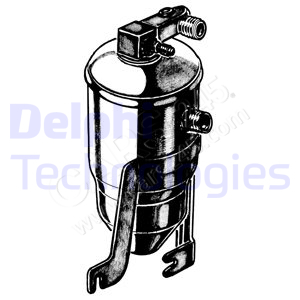 Dryer, air conditioning DELPHI TSP0175058