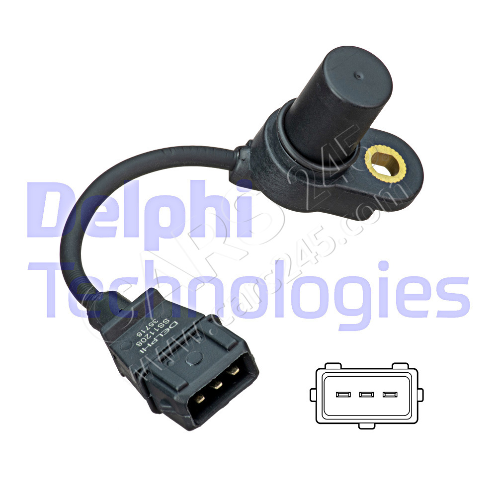 Sensor, camshaft position DELPHI SS11208