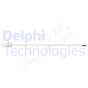 Warning Contact, brake pad wear DELPHI LZ0292