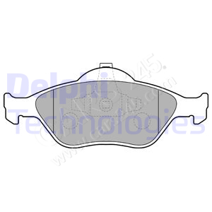Brake Pad Set, disc brake DELPHI LP1469