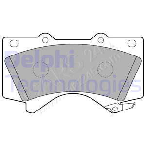 Brake Pad Set, disc brake DELPHI LP2134
