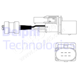Lambda Sensor DELPHI ES11014-12B1