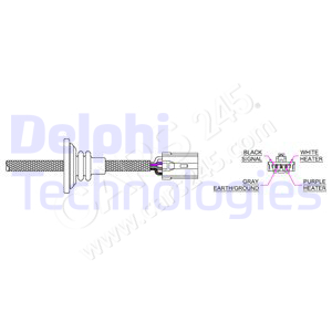 Lambda Sensor DELPHI ES20076-12B1