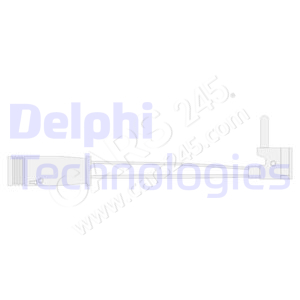 Warning Contact, brake pad wear DELPHI LZ0162