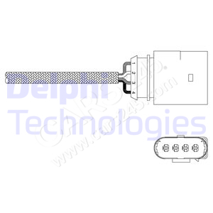 Lambda Sensor DELPHI ES20343-12B1