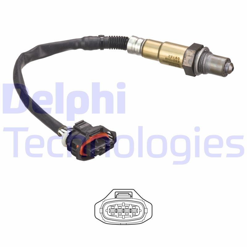 Lambda Sensor DELPHI ES21208-12B1