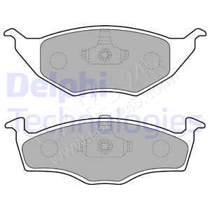 Brake Pad Set, disc brake DELPHI LP1675