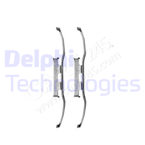 Accessory Kit, disc brake pad DELPHI LX0309