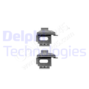 Accessory Kit, disc brake pad DELPHI LX0370