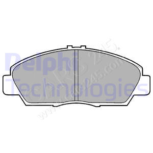 Brake Pad Set, disc brake DELPHI LP869