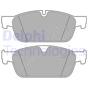 Brake Pad Set, disc brake DELPHI LP2705