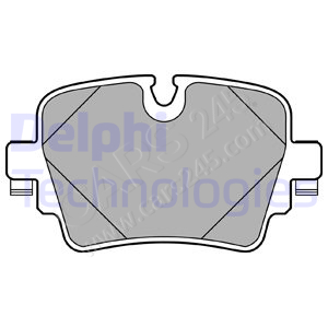 Brake Pad Set, disc brake DELPHI LP2767