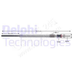 Glow Plug DELPHI HDS419