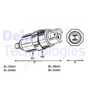 Fuel Cut-off, injection system DELPHI 7185-900T 3