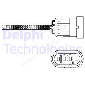 Lambda Sensor DELPHI ES20231-12B1