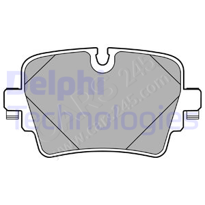 Brake Pad Set, disc brake DELPHI LP2768