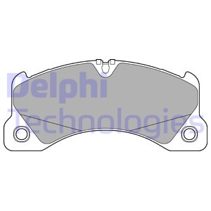 Brake Pad Set, disc brake DELPHI LP3593
