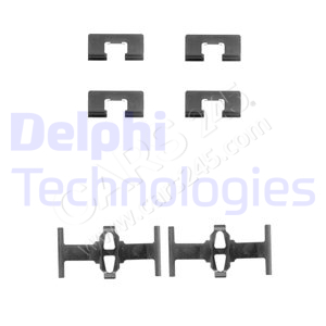 Accessory Kit, disc brake pad DELPHI LX0197