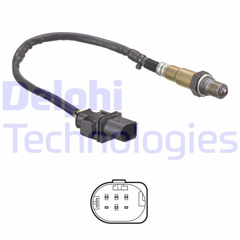 Lambda Sensor DELPHI ES21299-12B1