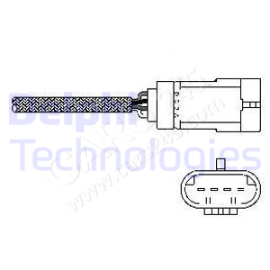 Lambda Sensor DELPHI ES10793-12B1
