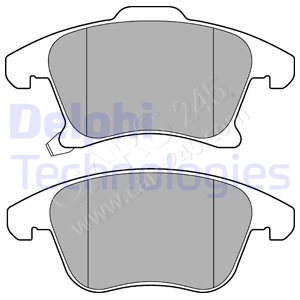 Brake Pad Set, disc brake DELPHI LP3181
