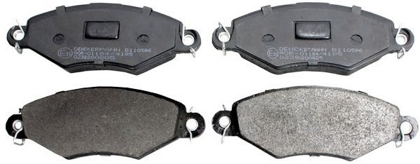 Brake Pad Set, disc brake DENCKERMANN B110596