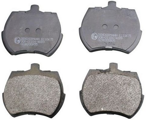 Brake Pad Set, disc brake DENCKERMANN B110675