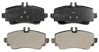 Brake Pad Set, disc brake DENCKERMANN B110941