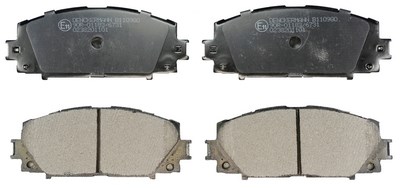 Brake Pad Set, disc brake DENCKERMANN B110980