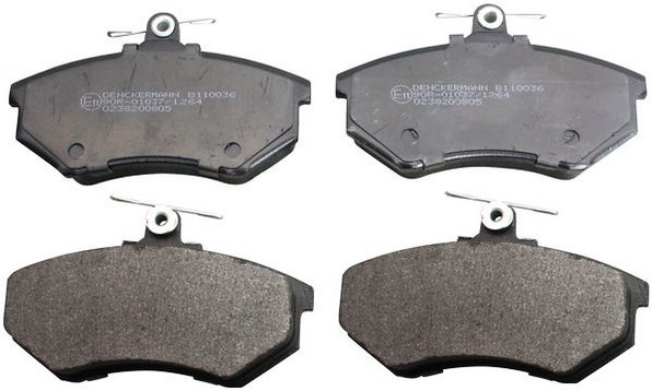 Brake Pad Set, disc brake DENCKERMANN B110036