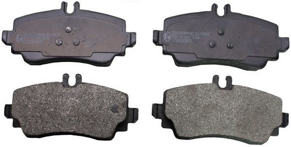 Brake Pad Set, disc brake DENCKERMANN B110439