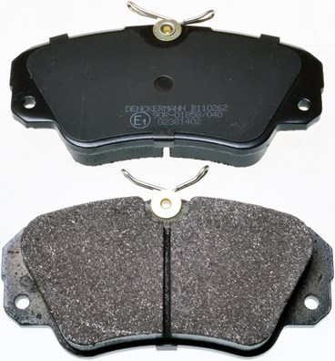 Brake Pad Set, disc brake DENCKERMANN B110262