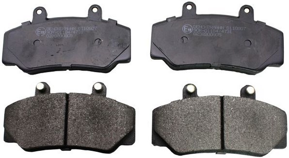 Brake Pad Set, disc brake DENCKERMANN B110807