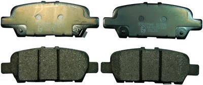 Brake Pad Set, disc brake DENCKERMANN B110998