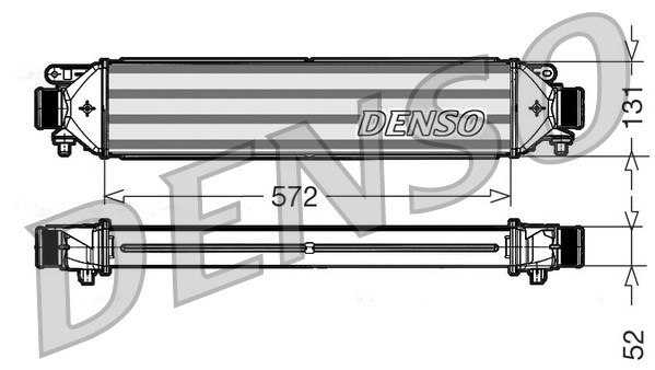 Charge Air Cooler DENSO DIT09109