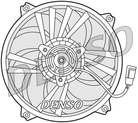 Fan, engine cooling DENSO DER21015