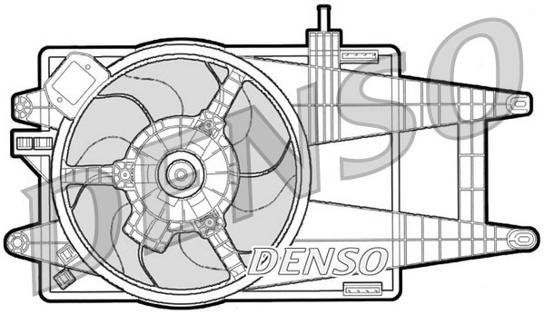 Fan, engine cooling DENSO DER09040