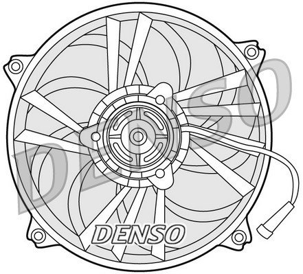 Fan, engine cooling DENSO DER21014