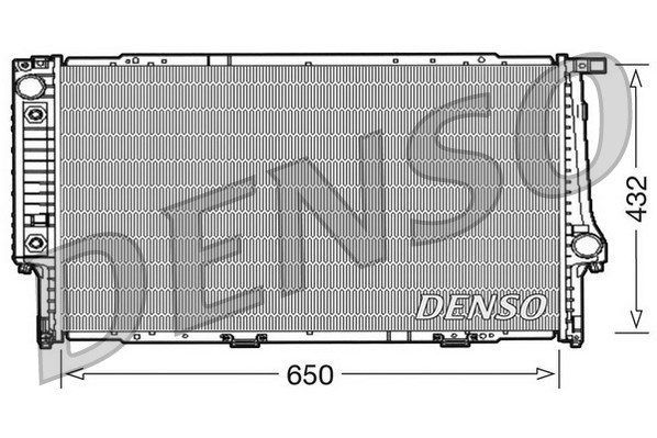 Radiator, engine cooling DENSO DRM05062