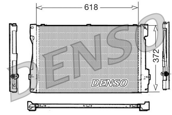 Condenser, air conditioning DENSO DCN33006
