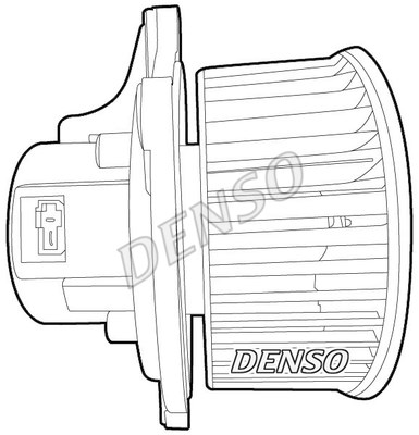 Interior Blower DENSO DEA43003