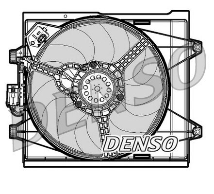 Fan, engine cooling DENSO DER09048