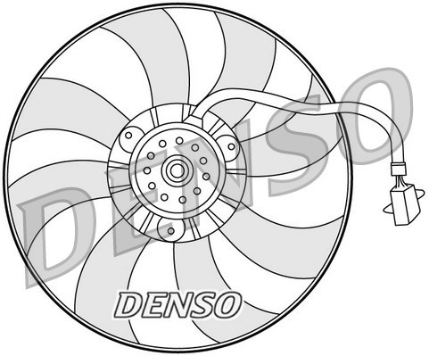 Fan, engine cooling DENSO DER32007