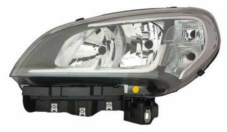 Headlight DEPO 661-1172RMLDEM2