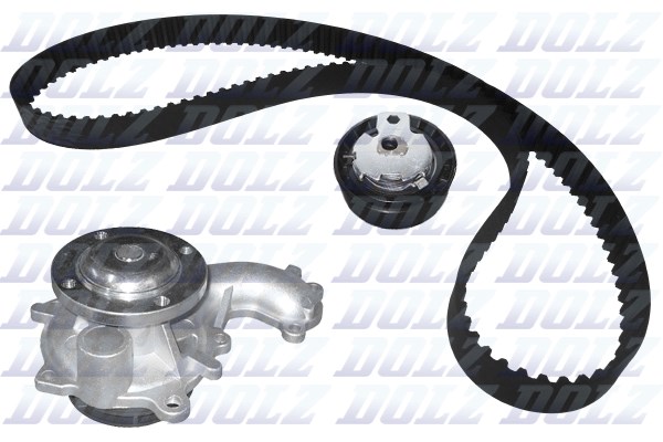 Water Pump & Timing Belt Kit DOLZ KD123