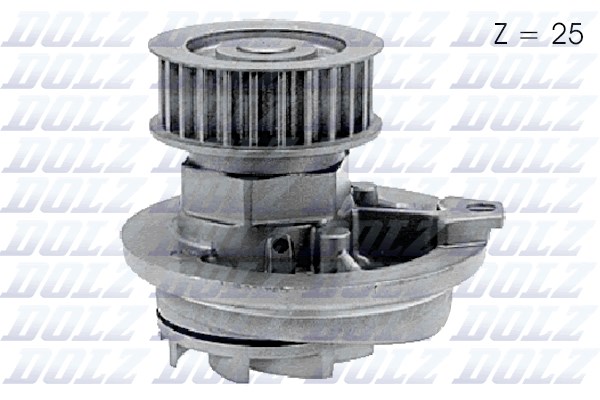 Water Pump, engine cooling DOLZ O137