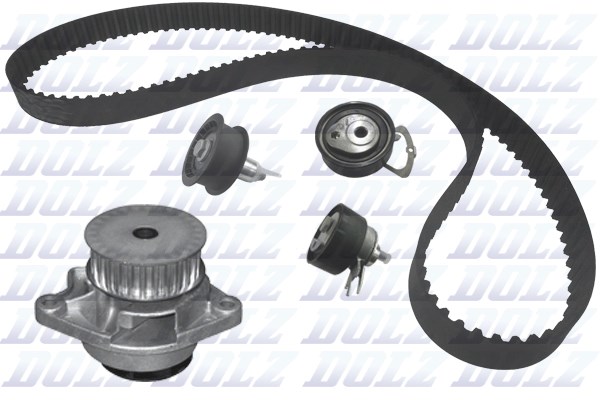 Water Pump & Timing Belt Kit DOLZ KD080