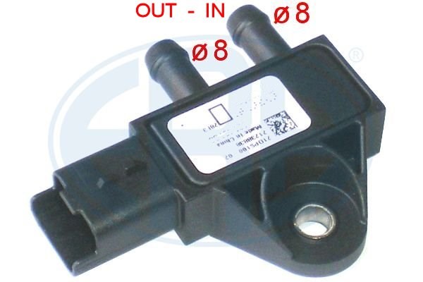 Sensor, exhaust pressure ERA 550774A