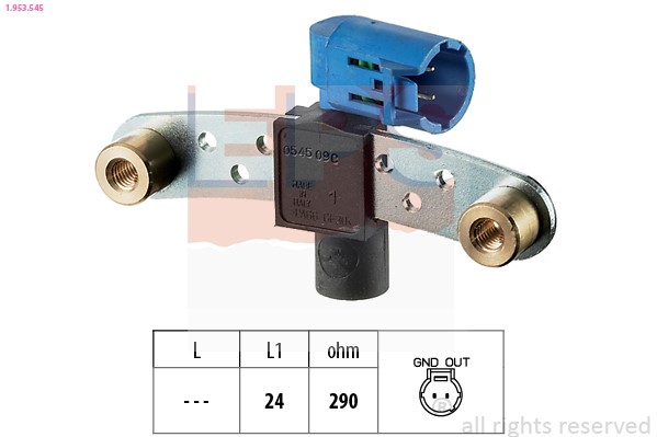 Sensor, crankshaft pulse ESP 1953545