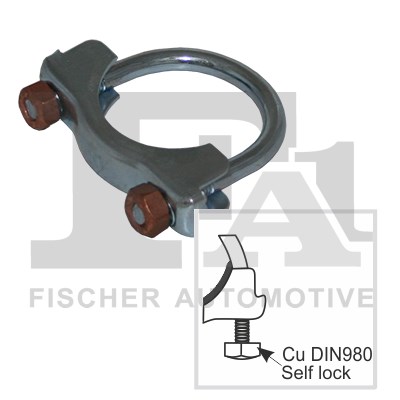 Pipe Connector, exhaust system FA1 921950